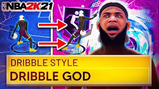 ADVANCED HANDCAM DRIBBLE TUTORIAL NBA 2K21  LEARN HOW TO DRIBBLE IN NBA 2K21 BEST DRIBBLE MOVES [upl. by Adnarahs]