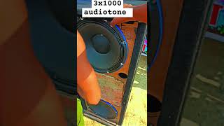 Audio tone 3000 watt speaker Bass ka Baap ✅ pankajdj dj djspeaker shorts HimanshuDjVlogs7307 [upl. by Valleau]