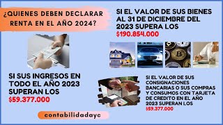 Descargar nuevo reporte DIAN Año 2024 [upl. by Yrak]