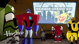 Transformers Animated  Robot Uprising  Transformers Official [upl. by Hamehseer]