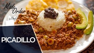 Dominican Style Picadillo  Carne Molida Dominicano  Made To Order  Chef Zee Cooks [upl. by Rol448]