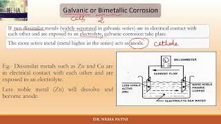 Galvanic corrosion  Bimetallic corrosion  Types of corrosion [upl. by Barth]