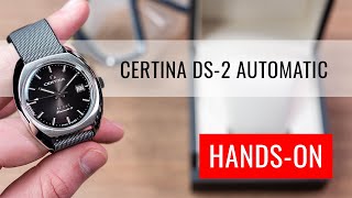 HANDSON Certina DS2 Automatic Powermatic 80 Nivachron C0244071808100 [upl. by Yerffoej804]