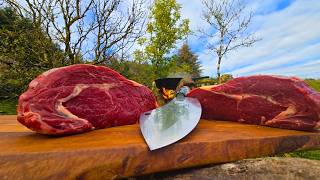 STEAK Stromboli ULTIMATE Cheesy Goodness  ASMR Outdoor Cooking [upl. by Akimik]