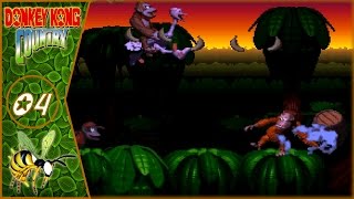 Throwing Barrels  Donkey Kong Country  Part 4 [upl. by Nyra]