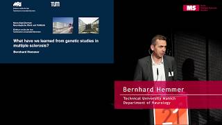 21st State of the Art Symposium – Bernhardt Hemmer What have we learned from Genetic Studies in MS [upl. by Darahs]