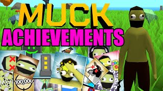 MUCK Added ACHIEVEMENTS MUCK Achievement Guide [upl. by Yerdua]