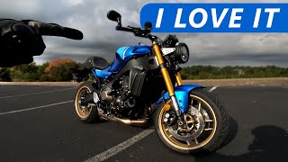 2023 Yamaha XSR900 First Ride and Review [upl. by Ylrrad941]