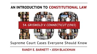 ⚖️ Griswold v Connecticut 1965  An Introduction to Constitutional Law [upl. by Adnirolc959]