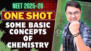 Some Basic Concept Of Chemistry  Class 11  NEET 2025  NEET 2026  One Shot neet chemistry [upl. by Rehotsirk565]