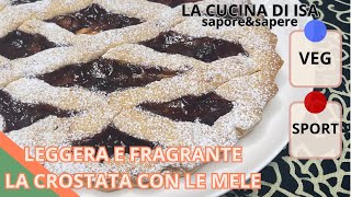 CROSTATA LIEVITATA MELE E AMARENA [upl. by Yornoc]