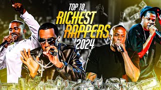 Top 10 Richest Rappers in 2024 [upl. by Prent]