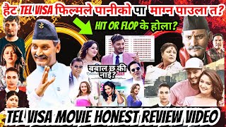 हैट Tel Visa ले अब ककसको तेल निकाल्ला Tel Visa Movie Honest Review Video  Bipin Karki Barsha Raut [upl. by Evets267]