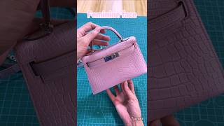 Is THIS the CUTEST Handmade Pink Crocodile Bag EVER [upl. by Tager]