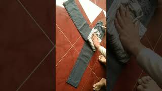 Tutorial for folding shirts and trousers together shorts [upl. by Atina]