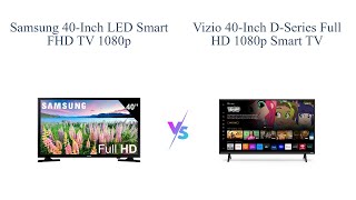 Samsung UN40N5200AFXZA vs VIZIO D40fJ09 📺 Which 40inch Smart TV is Better [upl. by Siugram]