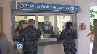 Satellite vehicle registration office opens in Pearl Harbor [upl. by Halliday]