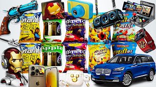 Latest Snacks Collection🤑Rc Bike Goku SpiderMan Pokemon Rc Toys Gun Pens Spinner Truck JCB [upl. by Haily]