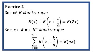 TD N°1 analyse 1 exercice 3 et 2 S1 faculté de rabat SMPC SMIA ENSA ens mipc ensam [upl. by Adriaens]