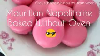 Mauritian Napolitaine Without Oven Recipe Vegan [upl. by Milson]