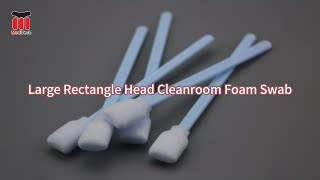 Large Rectangle Head Foam Cleaning Swab [upl. by Orabelle423]