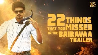 FF Rewind  22 Things That You Missed In The Bairavaa Trailer  Fully Filmy [upl. by Reeva]