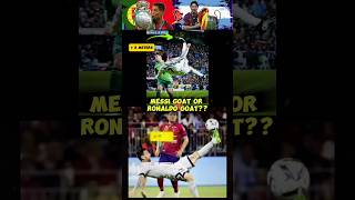 Ronaldo VS Messi Bicycle Kick Heights ⚽👑 [upl. by Nylirak]