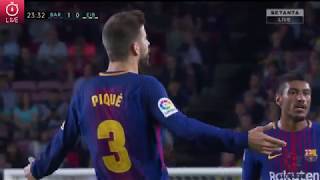 Барселона  Эйбар Прямая трансляция\Barcelona  Eibar  LIVE 20092017 Messi делает покер [upl. by Ledniahs]