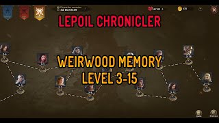 GOTWIC  WEIRWOOD MEMORY LEVEL 315 [upl. by Pickett]