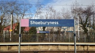 c2c Class 357 Shoeburyness to Fenchurch Street via Basildon semifast [upl. by Hamnet]