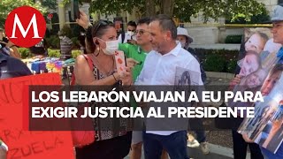 Familia LeBarón estuvo presente en EU para manifestarse contra la inseguridad [upl. by Aicirtal283]