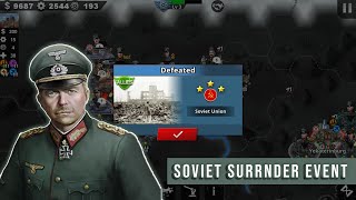 SOVIET UNION SURRENDER EVENT Great Patriotic War Mod [upl. by Crispa]