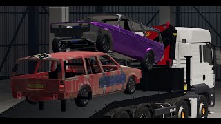 Banger Racing Compilation BeamNG Drive [upl. by Harmony]