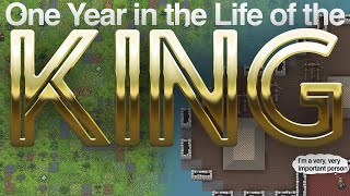 A Year in the life of the KING  A Dwarf Fortress Story [upl. by Anida]