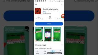 Paciência spider do início do jogo novo legendado em inglês para celular para andróide [upl. by Cynth]