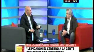 Santiago Cúneo entrevista a Alberto Fernández 1 de 2 [upl. by Easter]