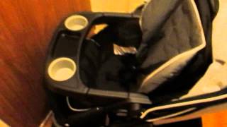 The Best Stroller Out there How to easily Close the Graco Modes Stroller [upl. by Yttocs]