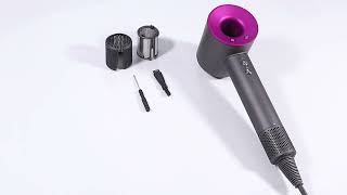 Opening Design Filter Cover Suitable for Dyson Hair Dryer HD01 HD03 HD08 [upl. by Htiaf721]