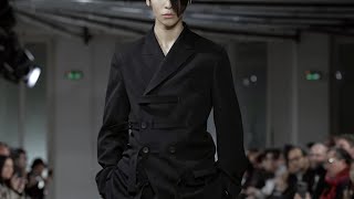 YOHJI YAMAMOTO pour homme AW2324  4K60p Edited Version [upl. by Beare263]