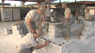 Army Careers 12W  Carpentry and Masonry Specialist [upl. by Cates992]