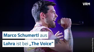 Porträt mit quotThe VoicequotKandidat Marco Schumertl aus Lohra [upl. by Rehpotsrik529]