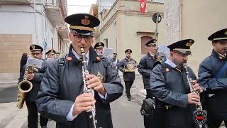 Marcia Ligonziana Banda di Triggiano 121123 Adelfia Processione di San Trifone [upl. by Husain]