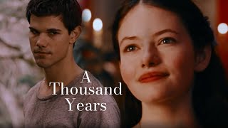 Jacob Black amp Renesmee Cullen  A Thousand Years For Jacob Black [upl. by Kamp]