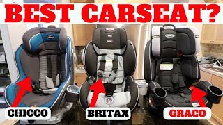 BEST CAR SEAT After Using 1 Year CHICCO vs BRITAX vs GRACO [upl. by Whall]