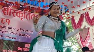 Churi Payal Kangana  Tharu song 2019  Mamata Chaudhary Dance By Sanu Chaudhary [upl. by Eceirahs]