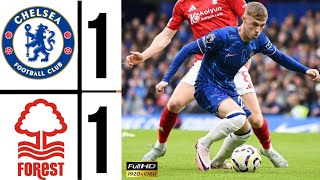 Chelsea vs Nottingham Forest 11 All Goals and Extended Highlights ✓ premierleague 202425 [upl. by Nasaj]