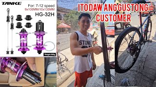 tanke th240 bike hub ito ang gusto ng customer [upl. by Banwell395]