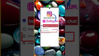 Instagram Secret chat  instagram me chat hide kaise kare  How to Hide Instagram chat [upl. by Lesna790]