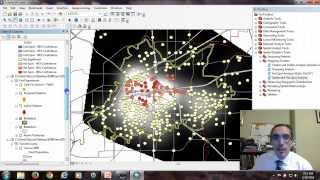 Identifying Clusters 4  Cluster Analysis of Incident Points in ArcGIS 102 [upl. by Katha]