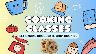 Easy Chocolate Chip Cookie Recipe  Educational video for kids [upl. by Anairad220]